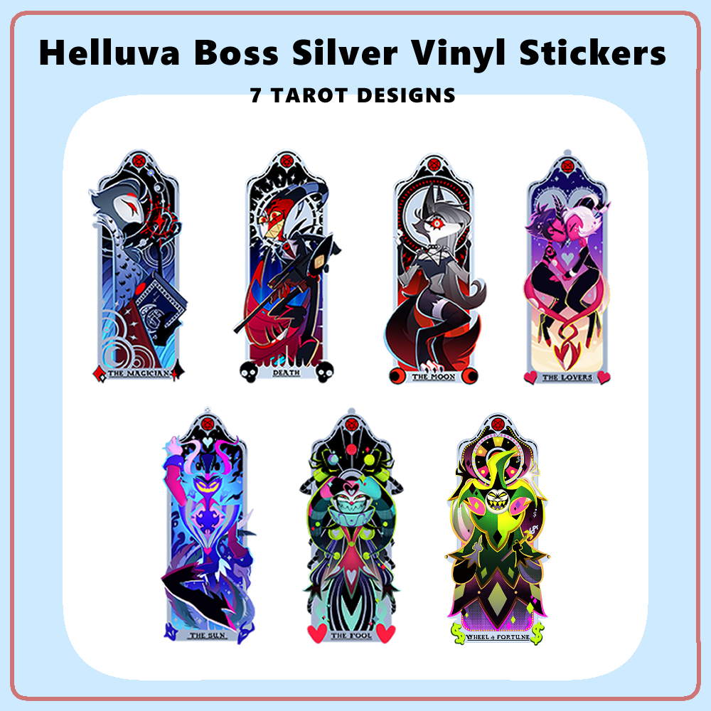 Tarot Stickers - Helluva Boss