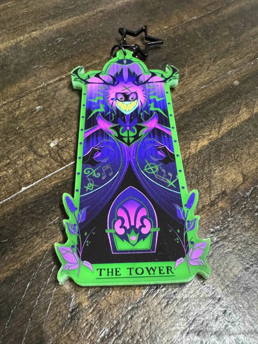Tarot Charm - Glowing Alastor
