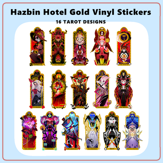 Tarot Stickers - Hazbin Hotel